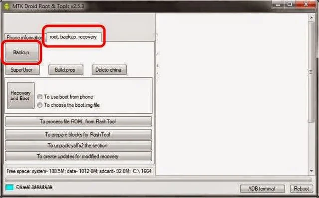 Backup MTK Droid Comment extraire et flasher un stock ROM Mediatek (Tecno, ...)