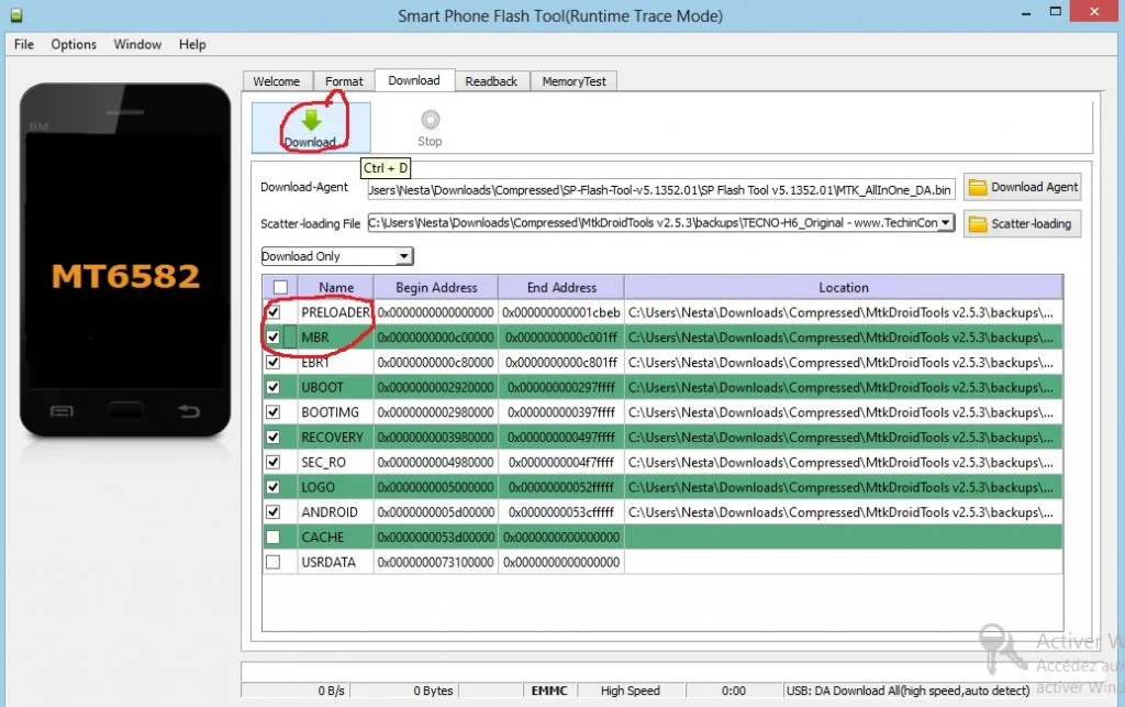 Cliquer Download SPFlashTool 1024x643 Comment extraire et flasher un stock ROM Mediatek (Tecno, ...)