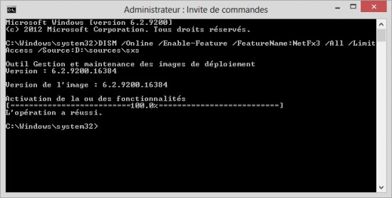 Installation Console CMD Net Framework 3.5 Installation Console CMD Net Framework 3.5 Télécharger NET Framework 3.5 Complet – Offline Setup pour Win11/10/8