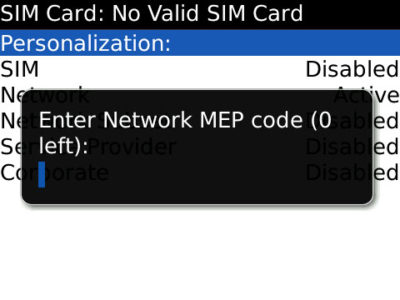 Blackberry code reseau 400x300 Comment standardiser un Blackberry gratuitement