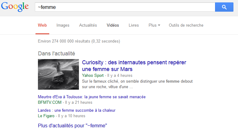 Recherche des mots similaires Recherche des mots similaires 10 Astuces pour faire des Recherche Google Avancé comme un Pro