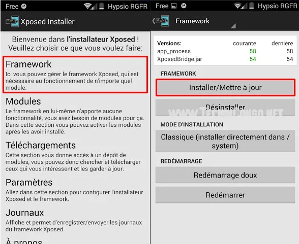 Installation Xposed Framework Installation Xposed Framework Xposed Framework : Top 10 modules indispensables pour Android