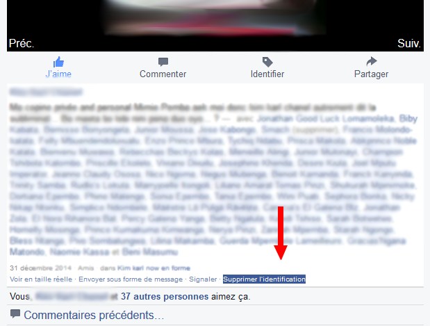 Supprimer Identification Facebook Facebook : Empêcher vos amis de vous identifier sur des photos