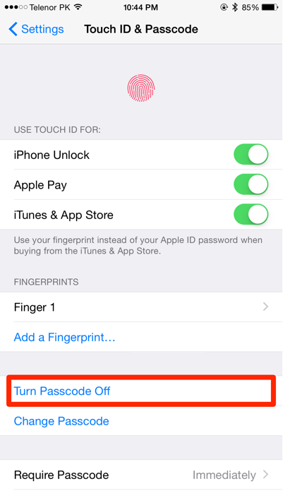 Desactiver mot de passe et TouchID Comment jailbreaker iOS 9 - iOS 9.3.5 avec Pangu 9