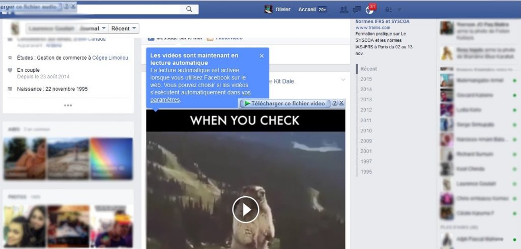 Lecture auto des videos Facebook 1024x489 Comment désactiver la lecture automatique des vidéos Facebook