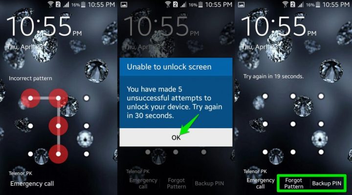 debloquer telephone android 720x400 Supprimer un schéma, mot de passe oublié sur android – le moyen le plus facile