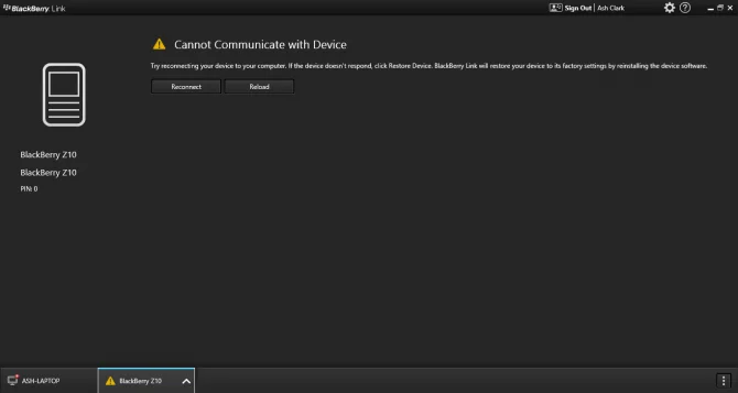 Reinstaller BlackBerry 10 OS Comment flasher Les BlackBerry 10 avec BlackBerry Link