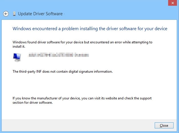 Installer pilotes sans signature windows 10 Comment installer un pilote non sign&eacute; sous Windows 10 /8
