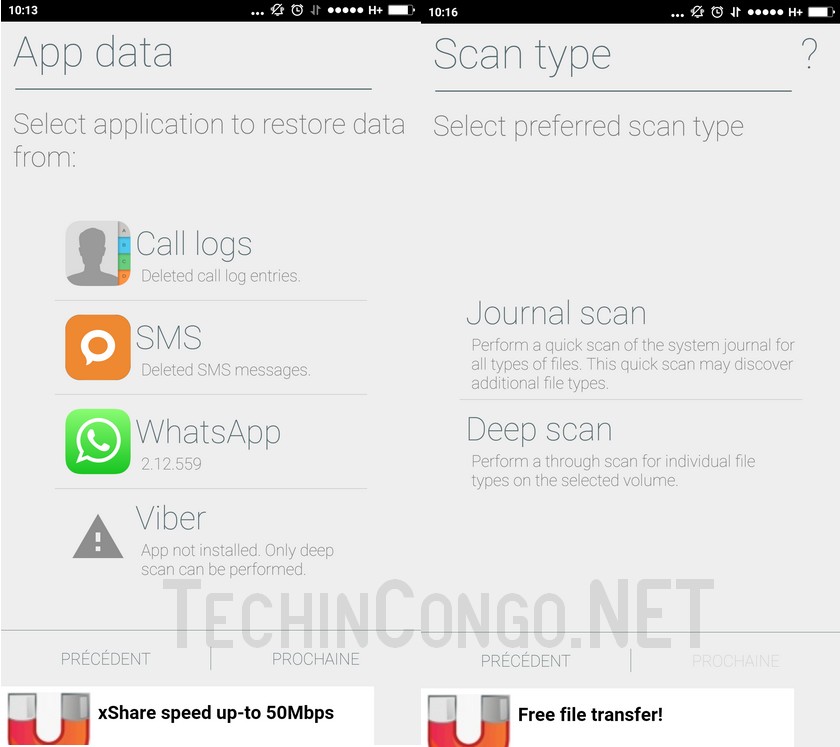 Restauration fichier donnee Undeleter Restauration fichier donnee Undeleter Récupérer les SMS effacés sur Android sans PC - Photos, Vidéos, Fichiers supprimés aussi