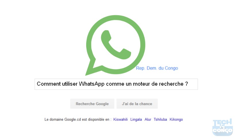 WhatsApp moteur de recherche Voici comment consulter Wikipedia et Google dans WhatsApp