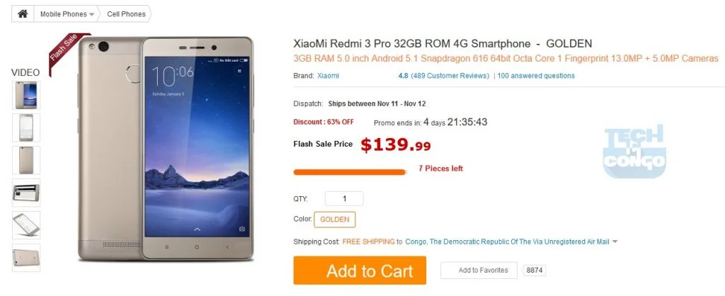 Fiche produit GearBest 1024x418 Gearbest Livraison avis : Comment acheter sur Gearbest en 2019