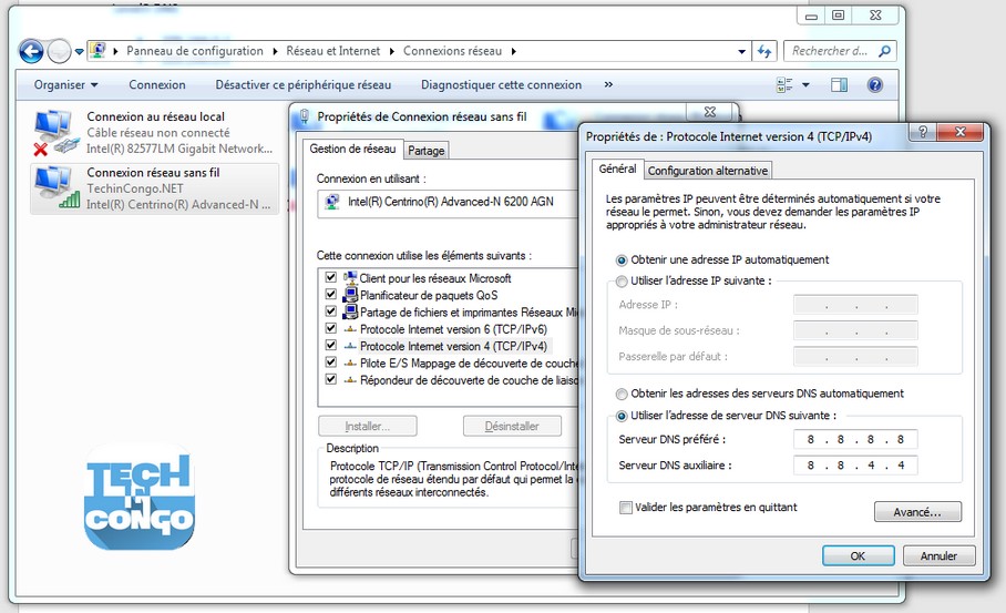 Changer DNS sur Windows Comment changer les serveurs DNS + Liste de DNS les plus rapides