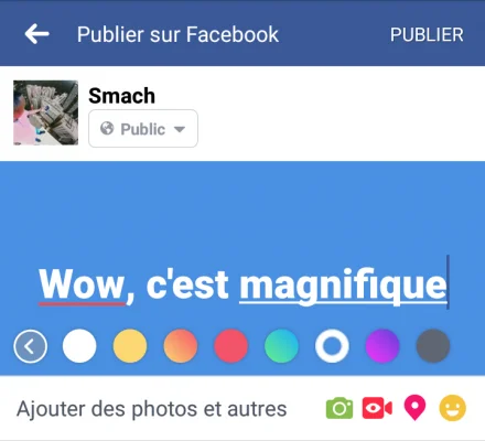 Changer arriere plan Facebook 440x400 Voici comment changer l’arrière-plan de vos publications Facebook