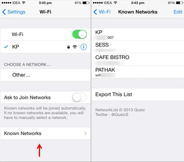 Mots de passe Wifi iPhone Mots de passe Wifi iPhone Comment Retrouver Les Mots de Passe Wi-Fi Enregistrés sur Android et iOS