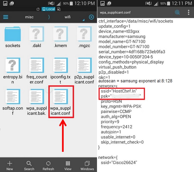 piratage WiFi Android Comment Retrouver Les Mots de Passe Wi-Fi Enregistrés sur Android et iOS