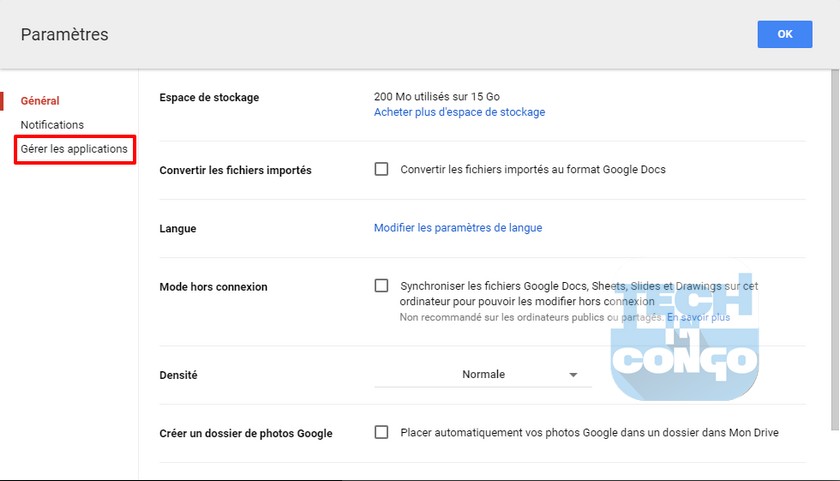 Gestion Applications Drive Comment installer et utiliser des applications dans Google Drive