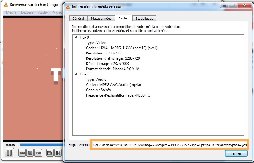 informations sur le codec 7 Astuces du Lecteur Multimédia VLC que vous ignorez peut-être