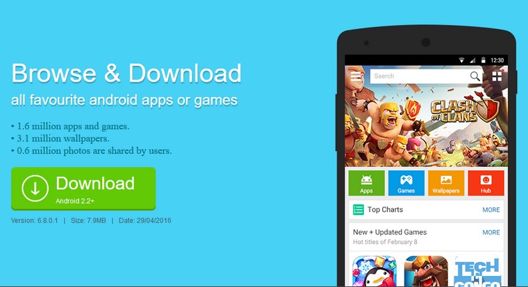 1Mobile Market 10 Meilleures applications non disponibles sur Google Play store