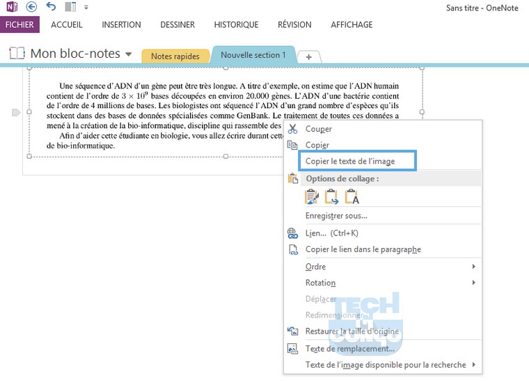 one note ocr one note ocr Top 5 logiciels OCR gratuits pour convertir un document PDF en Word ou texte