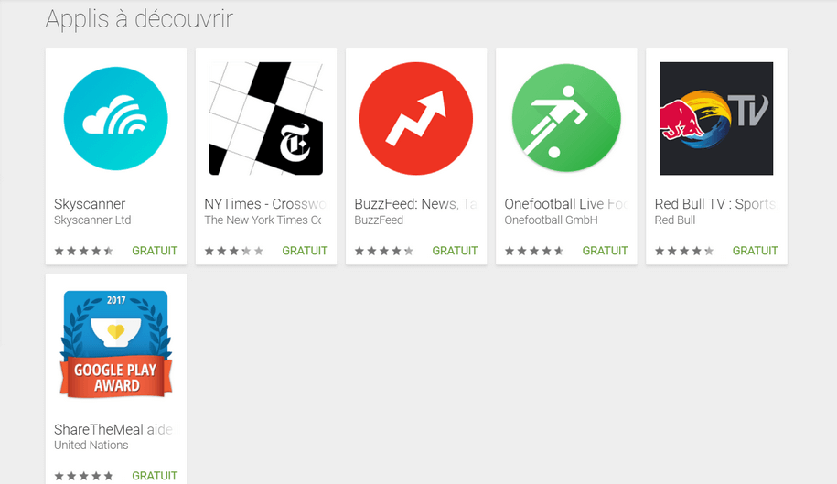 Applis Instant App Google Play Store Instant App - Essayer une application Android avant de la télécharger
