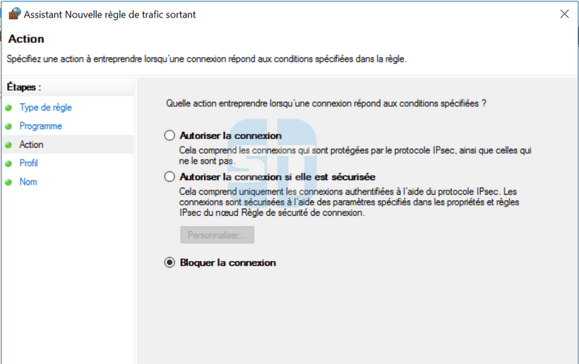 Bloquer la connexion de Firefox de Firefox Bloquer la connexion de Firefox de Firefox Comment empêcher un programme d'accéder à internet sans logiciel