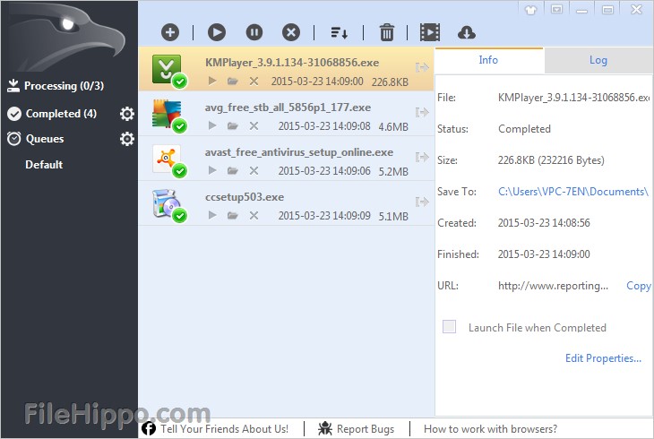 EagleGet EagleGet Les Gestionnaires de téléchargement gratuits et alternatives à IDM pour Windows & Mac