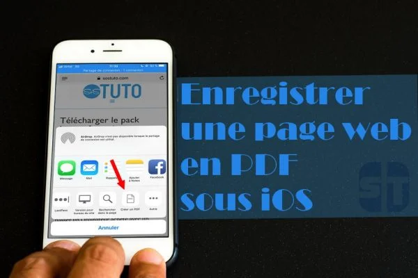 enregistrer page web pdf iphone 600x400 Enregistrer une page web au format PDF sur iPhone dans iOS 11
