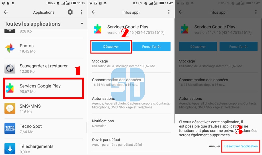 Desactiver les Services Google Play C’est quoi les Services Google Play ? Pourquoi vous en avez besoin ?