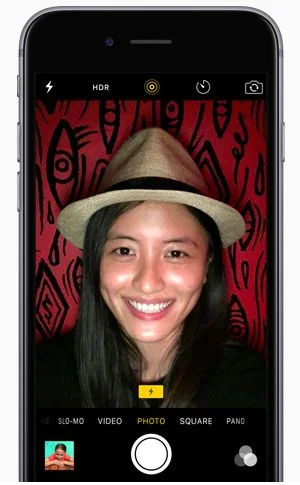 RetinaFlash iPhone 6s Comment prendre un jolie selfie la nuit avec la camera frontale sur iPhone ou Android