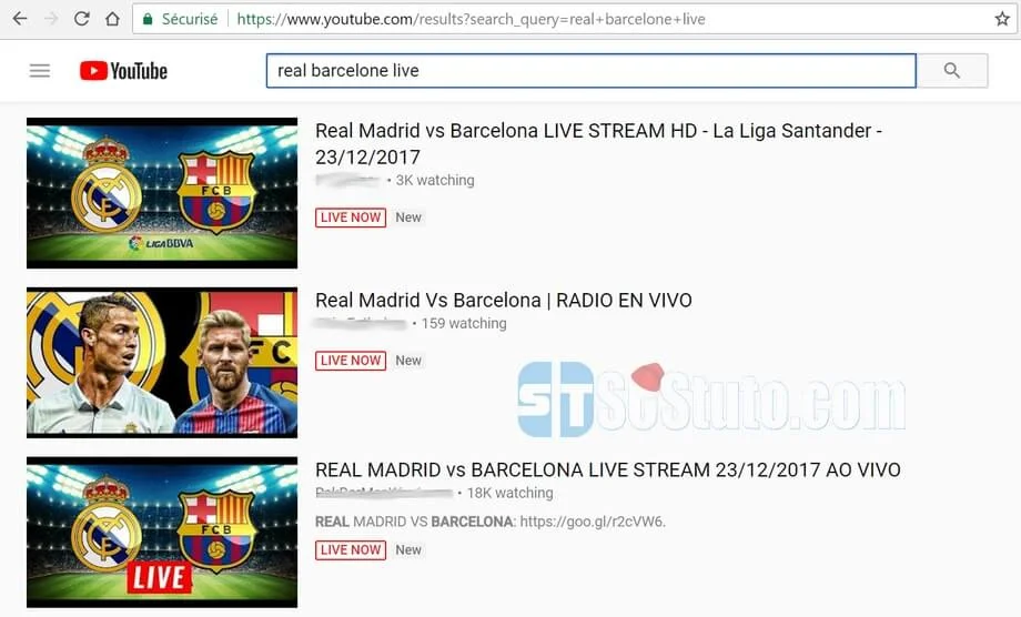 YouTube Live NOW YouTube Live NOW Les Meilleurs Sites et Applications pour Voir les Match de Football en Direct en Streaming