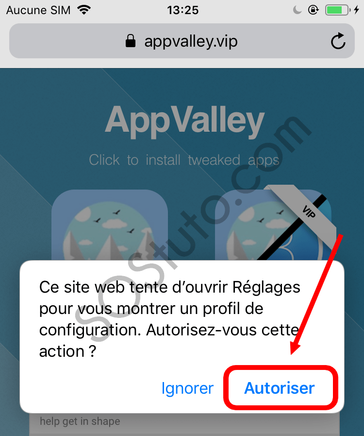 autoriser installation AppValley Télécharger AppValley pour iPhone, iPad, iPod (iOS 2019)