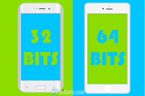 smartphone 32bit 64bit 601x400 iPhone, Smartphone Android 32 ou 64 bits : Quelle est la différence ?