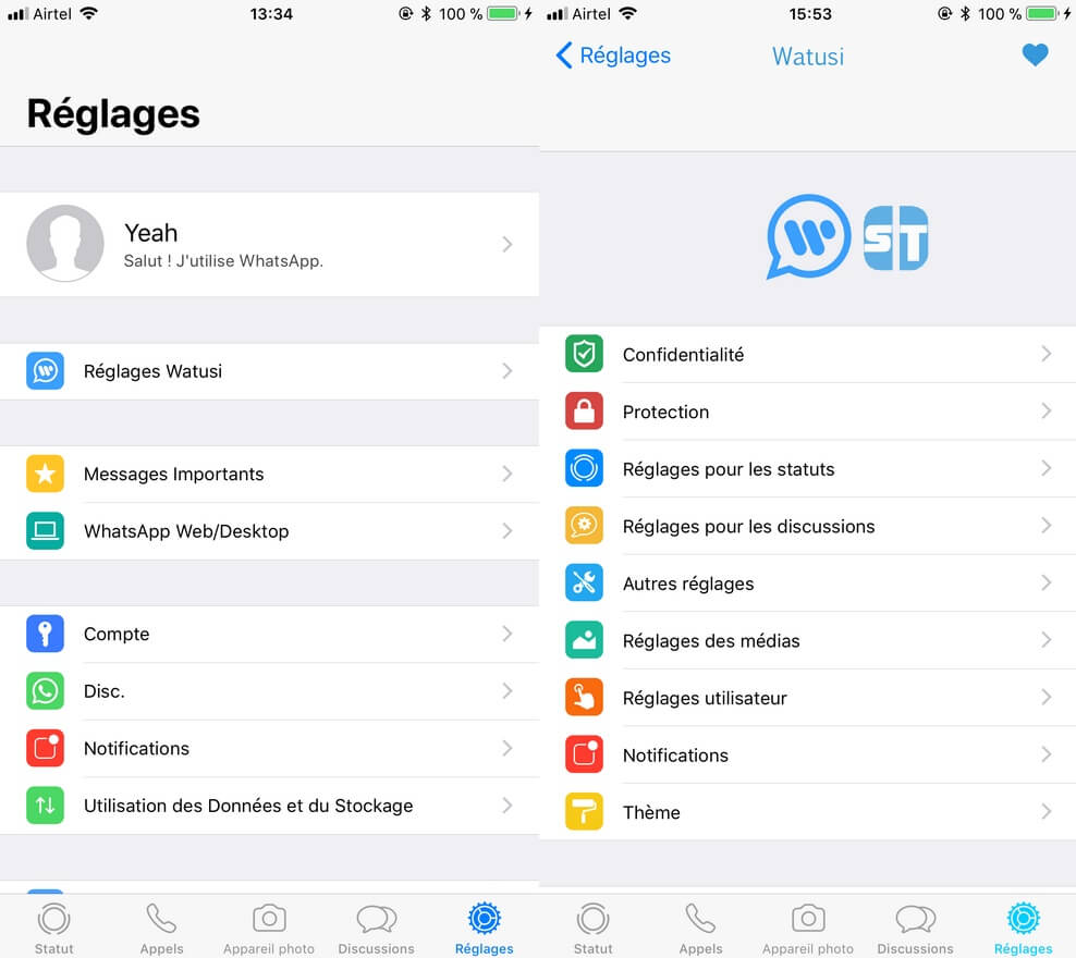 Reglages WhatsApp Watusi 2 Méthodes pour Protéger WhatsApp sur iPhone avec mot de passe ou Touch ID ou Face ID