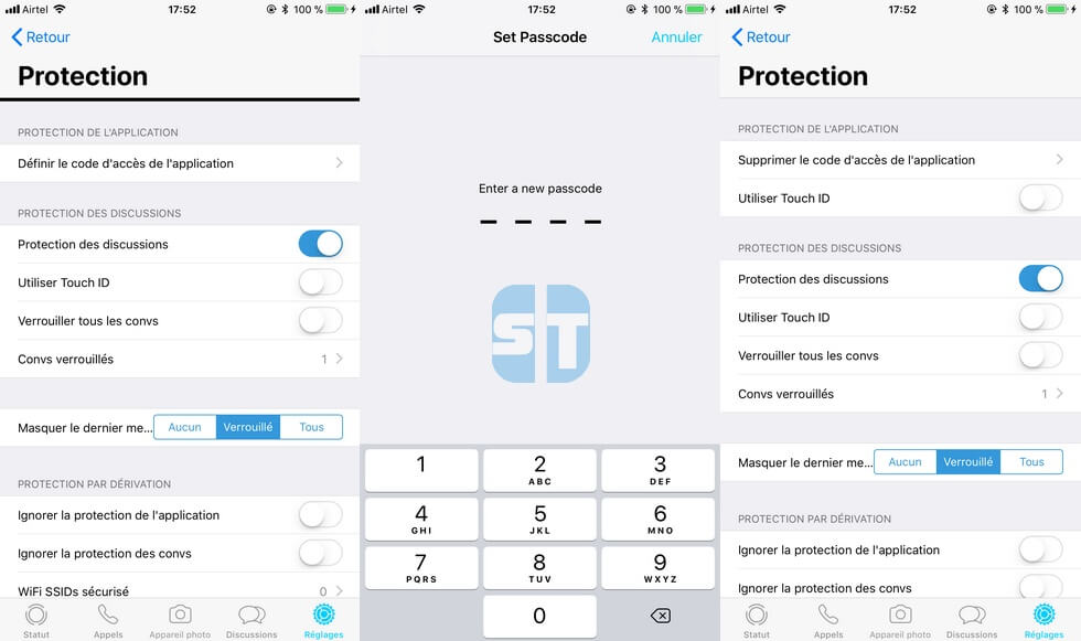 code dacces WhatsApp iPhone 2 Méthodes pour Protéger WhatsApp sur iPhone avec mot de passe ou Touch ID ou Face ID