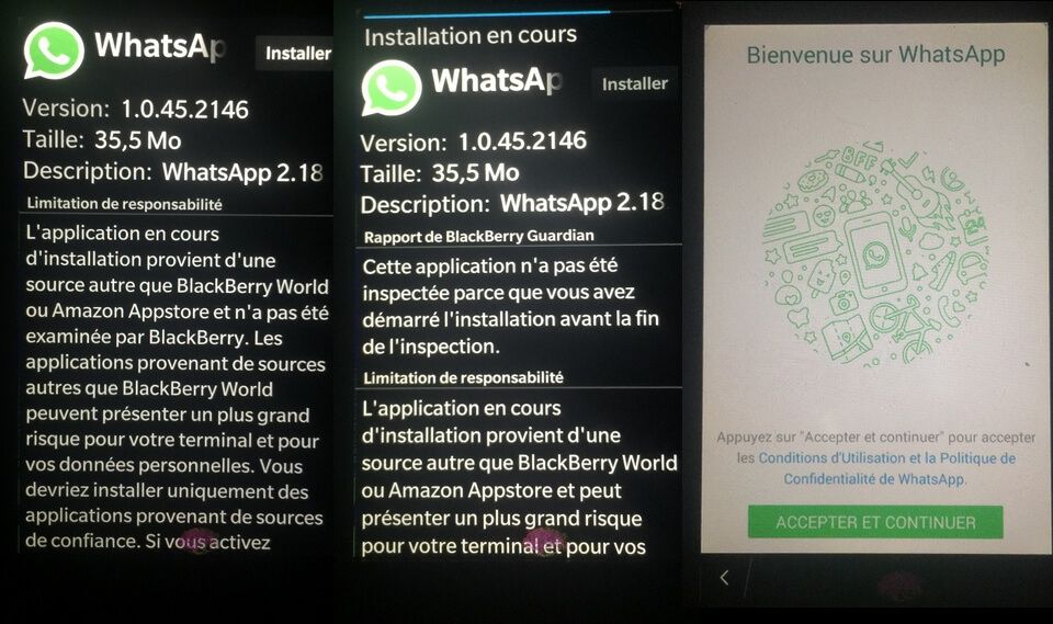 Installation WhatsApp BB10 Comment Continuer d’Utiliser WhatsApp sur BlackBerry 10