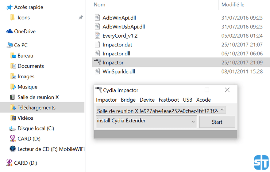 Ouvrir Cydia Impactor Ouvrir Cydia Impactor Télécharger Cydia Impactor et comment l’utiliser pour installer des IPA sur iOS