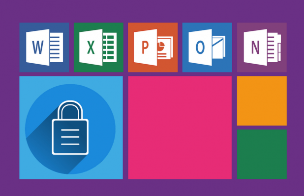 Suite bureautique Microsoft Word Excel PowerPoint 618x400 Comment protéger un fichier Word par un mot de passe sous Windows 10 /8/7/XP