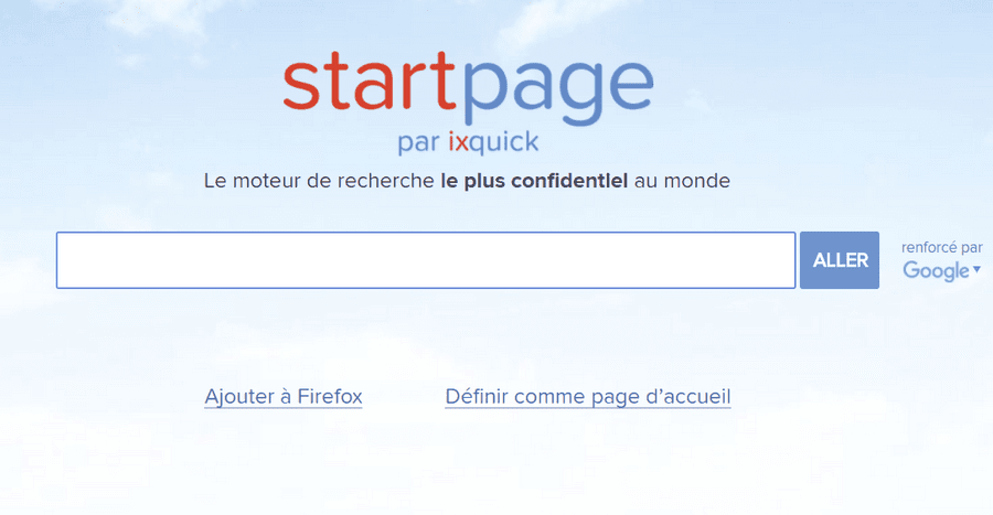 startpage ixquick Alternatives à Google : 7 moteurs de recherche en français inconnus du public