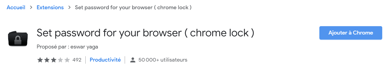Chrome Lock Chrome Lock Comment Mettre un Mot de Passe sur Google Chrome et Opera - Protéger le Navigateur