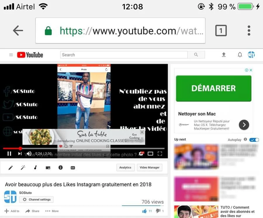 YouTube PC sur Mobile Comment &eacute;couter YouTube en arri&egrave;re-plan sur Android et iPhone (iOS)