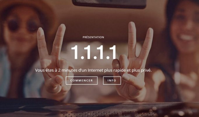1.1.1.1 Cloudflare DNS 682x400 Cloudflare lance le résolveur DNS le plus performant pour booster internet
