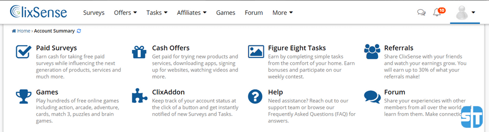 Home ClixSense ClixSense avis : J'ai Gagn&eacute; Plus de 50$ + Preuve de Paiement