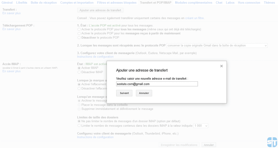 Nouvelle adresse de transfert Nouvelle adresse de transfert Guide complet pour changer d’adresse mail Gmail ou compte Google sans rien perdre