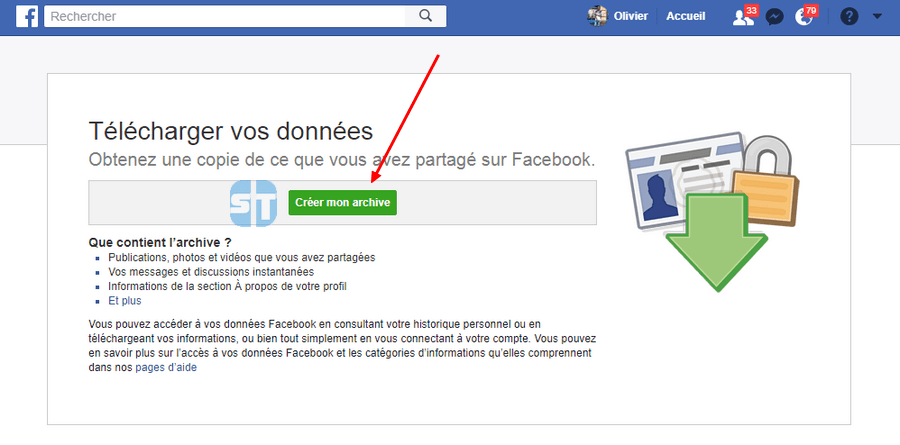 telecharger archive facebook Comment télécharger une copie des données que Facebook sait sur vous