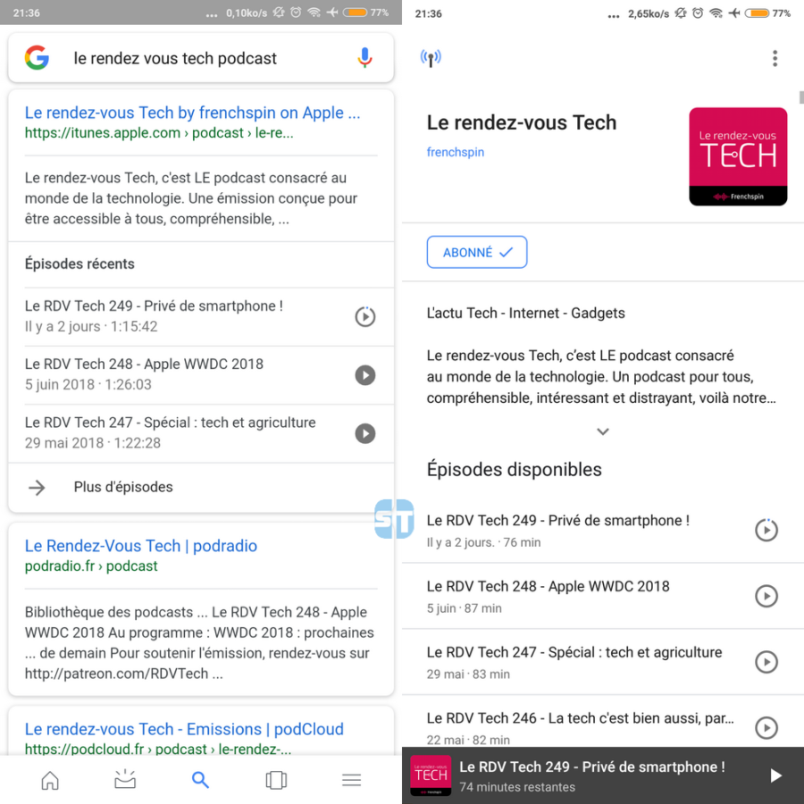 Google Podcast Le Rendez vous TECH 900x900 Télécharger Google Podcasts pour Android : la nouvelle façon d’écouter les podcasts