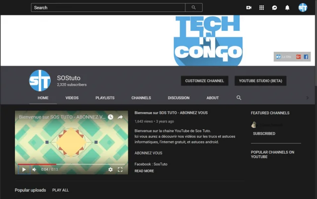 Mode Nuit YouTube dans Chrome 638x400 Voici comment activer le thème sombre sur Chrome – Chrome Dark Mode