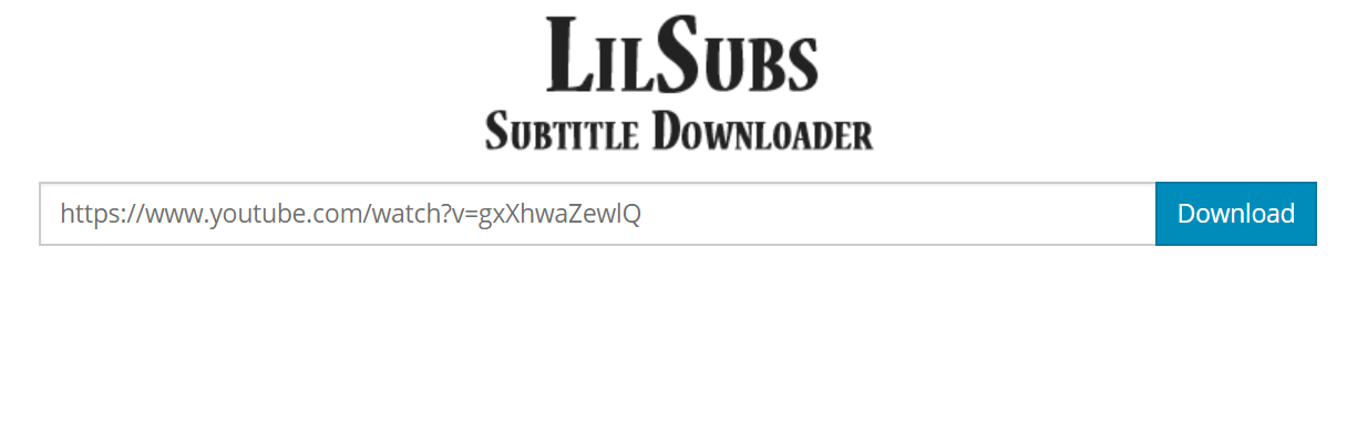 Accueil LilSubs Comment télécharger une vidéo YouTube avec ses sous-titres en ligne