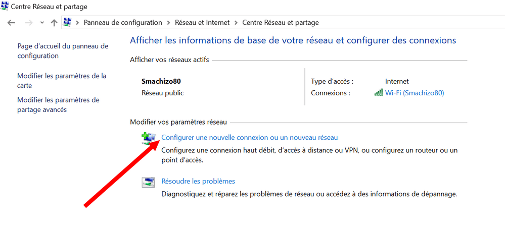 Centre Reseau et Partage Windows Comment se Connecter à un serveur VPN GRATUIT sur Windows & Android sans logiciel