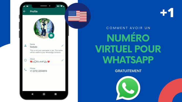 numéro virtuel gratuit pour whatsapp 711x400 Comment Avoir un Numéro Virtuel Gratuit Pour WhatsApp, OTP 🇺🇸