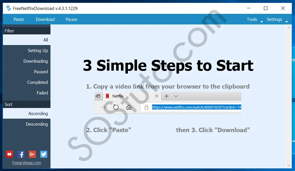 FreeNetflixDownload FlixGrab - Comment t&eacute;l&eacute;charger les vid&eacute;os NetFlix sur PC (Films&S&eacute;ries)